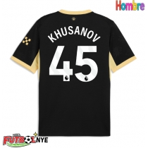 Camiseta Manchester City Abdukodir Khusanov #45 Visitante Equipación 2026-27 manga corta